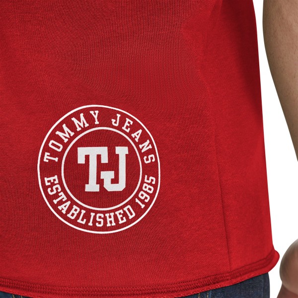 Футболка с капюшоном Chicago Bulls Tommy Jeans Red Paul French Terry