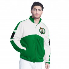 Boston Celtics G-III Sports by Carl Banks Kelly Green/White Back Field Full-Zip Track Jacket