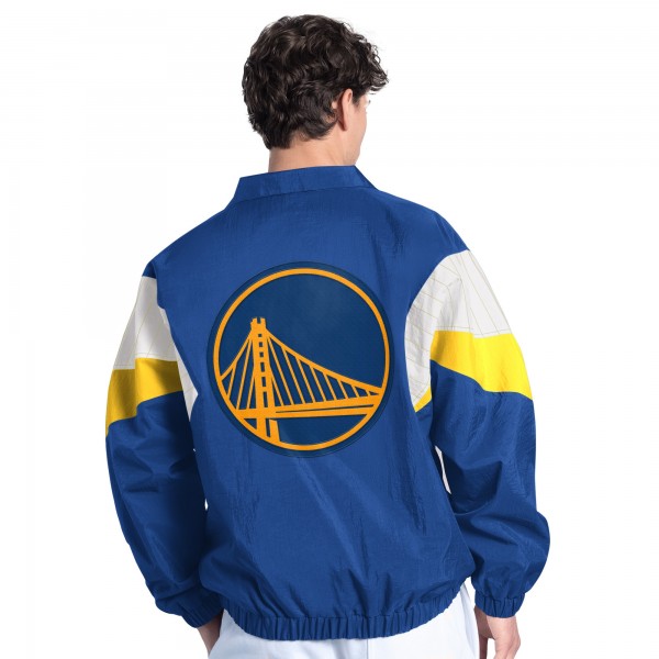 Golden State Warriors Starter Royal Yard Line Full-Zip Jacket