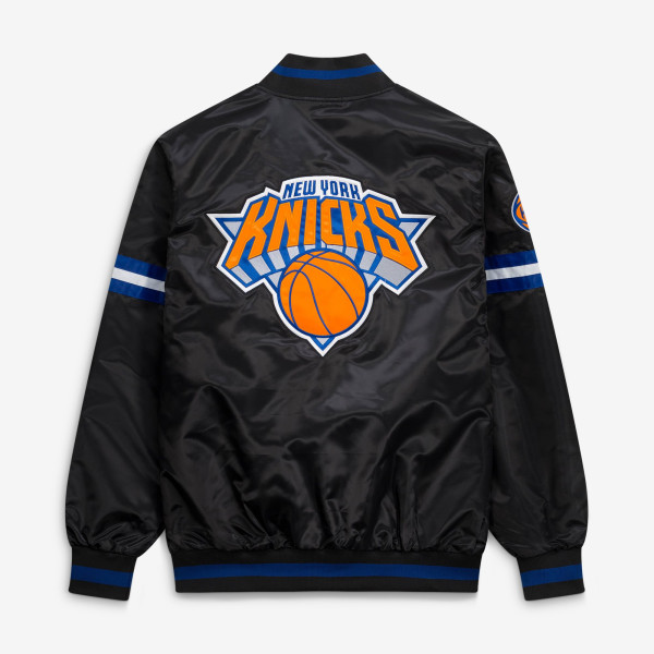 Куртка New York Knicks Starter Black Scout Varsity Full-Snap
