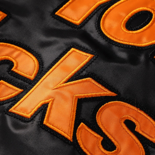 Куртка New York Knicks Starter Black Scout Varsity Full-Snap