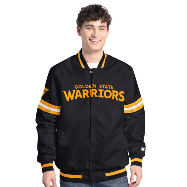 Рубашка Golden State Warriors Starter Black Scout Varsity Jacket