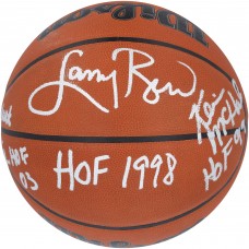Мяч Kevin McHale, Larry Bird, Robert Parish Boston Celtics Autographed Fanatics Authentic Wilson Official Game with Multiple Inscriptions