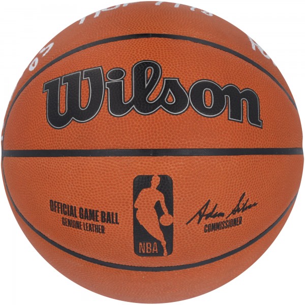 Мяч Kevin McHale, Larry Bird, Robert Parish Boston Celtics Autographed Fanatics Authentic Wilson Official Game with Multiple Inscriptions