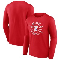 Philadelphia 76ers Red Huddle Long Sleeve T-Shirt