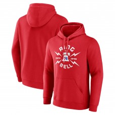 Philadelphia 76ers Red Huddle Pullover Hoodie