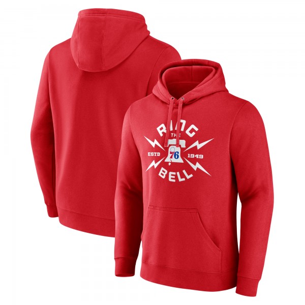Philadelphia 76ers Red Huddle Pullover Hoodie