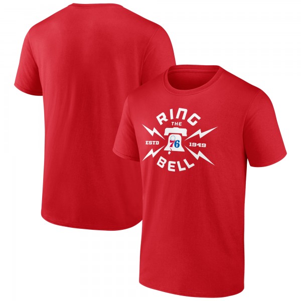Philadelphia 76ers Red Huddle T-Shirt