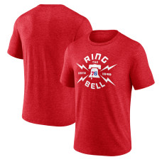 Футболка Philadelphia 76ers Red Huddle Tri-Blend