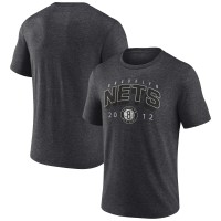 Футболка Brooklyn Nets Backboard Tri-Blend - Charcoal