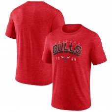 Футболка Chicago Bulls Red Backboard Tri-Blend