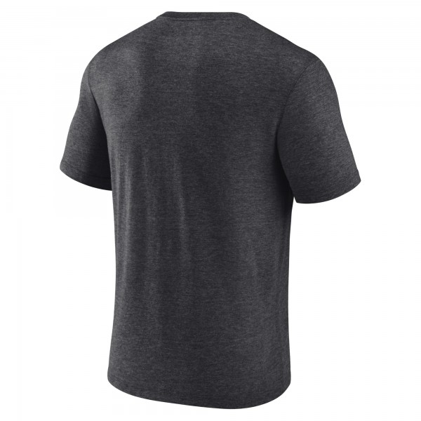 Футболка Chicago Bulls Charcoal Announcer Tri-Blend
