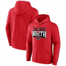Toronto Raptors Red Team Pride Pullover Hoodie