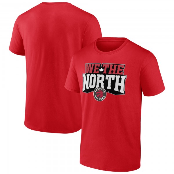 Toronto Raptors Red Team Pride T-Shirt