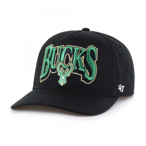 Бейсболка Milwaukee Bucks 47 Black Every Time Past Champs Hitch
