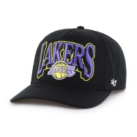 Бейсболка Los Angeles Lakers 47 Black Every Time Past Champs Hitch