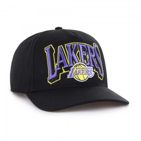 Бейсболка Los Angeles Lakers 47 Black Every Time Past Champs Hitch