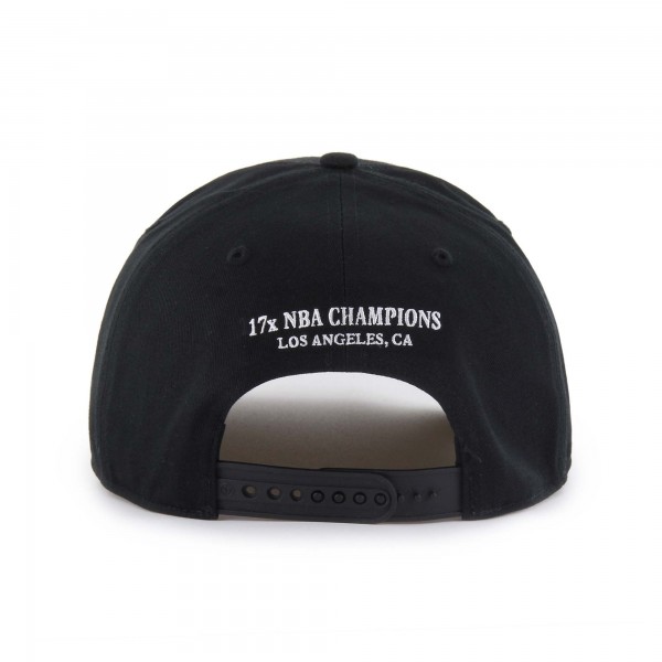 Бейсболка Los Angeles Lakers 47 Black Every Time Past Champs Hitch