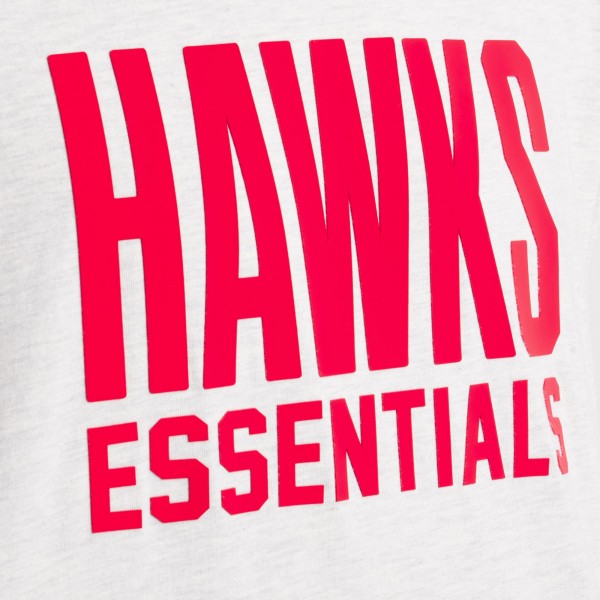 Футболка Unisex Atlanta Hawks Fear of God Heather Gray NBA x ESSENTIALS