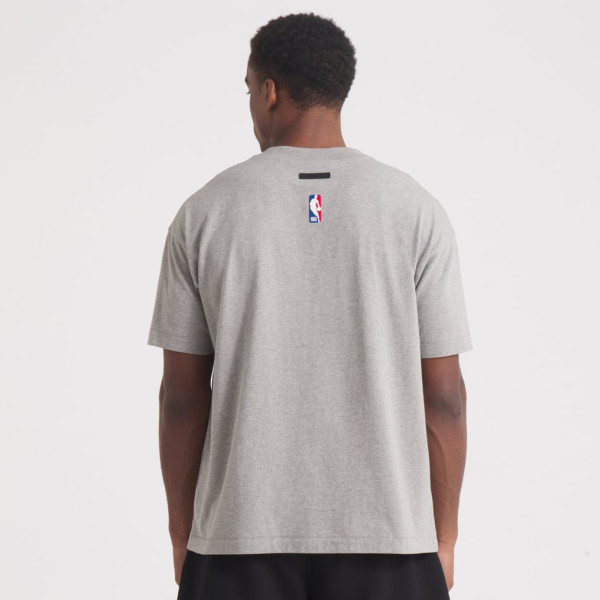 Футболка Unisex Philadelphia 76ers Fear of God Gray NBA x ESSENTIALS