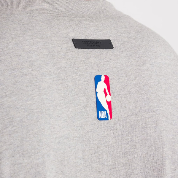 Футболка Unisex Philadelphia 76ers Fear of God Gray NBA x ESSENTIALS