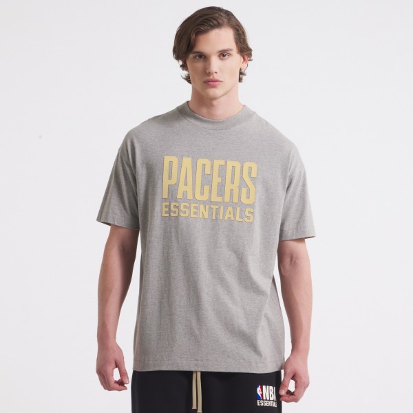 Unisex Indiana Pacers Gray NBA Paris x ESSENTIALS T-Shirt