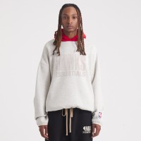 Толстовка Unisex Atlanta Hawks Fear of God Heather Gray NBA x ESSENTIALS