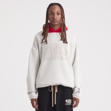 Толстовка Unisex Atlanta Hawks Fear of God Heather Gray NBA x ESSENTIALS