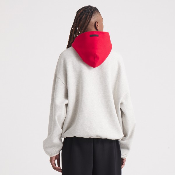 Толстовка Unisex Atlanta Hawks Fear of God Heather Gray NBA x ESSENTIALS