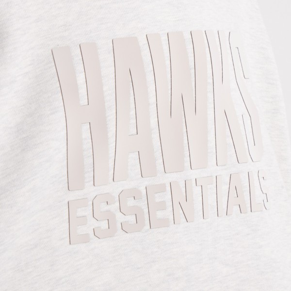 Толстовка Unisex Atlanta Hawks Fear of God Heather Gray NBA x ESSENTIALS