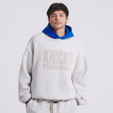 Толстовка Unisex New York Knicks Fear of God Heather Gray NBA x ESSENTIALS