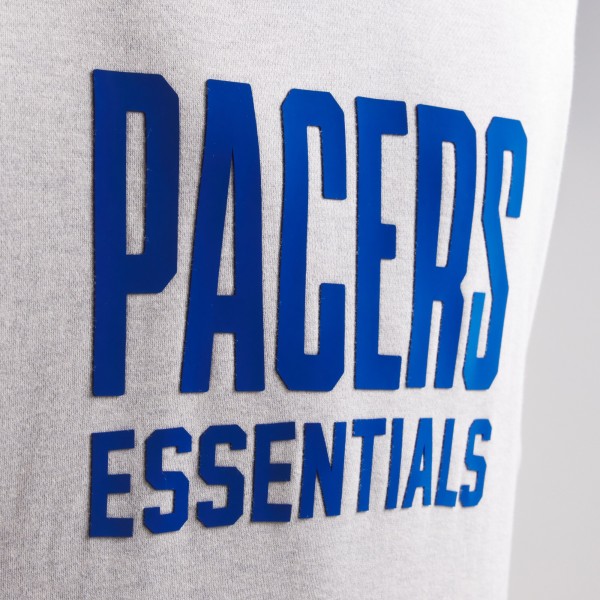Unisex Indiana Pacers Heather Gray NBA Paris x ESSENTIALS Pullover Hoodie