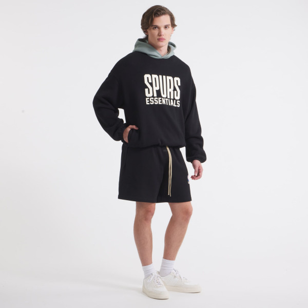 Толстовка Unisex San Antonio Spurs Black NBA Paris x ESSENTIALS