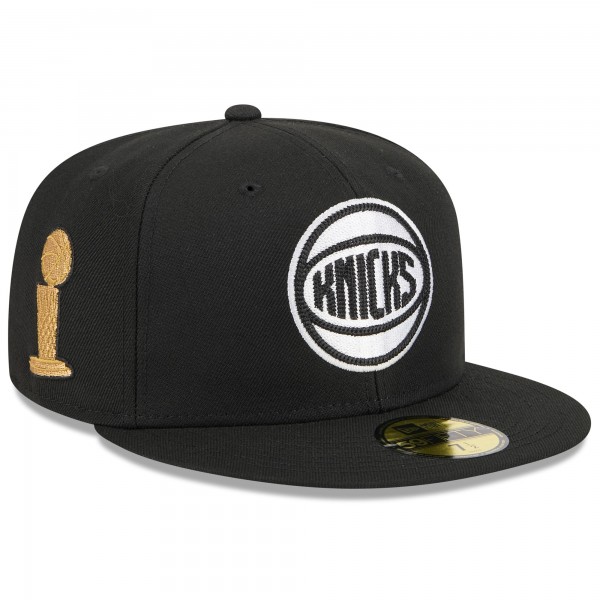 Бейсболка New York Knicks New Era x Alpha Industries Black 59FIFTY