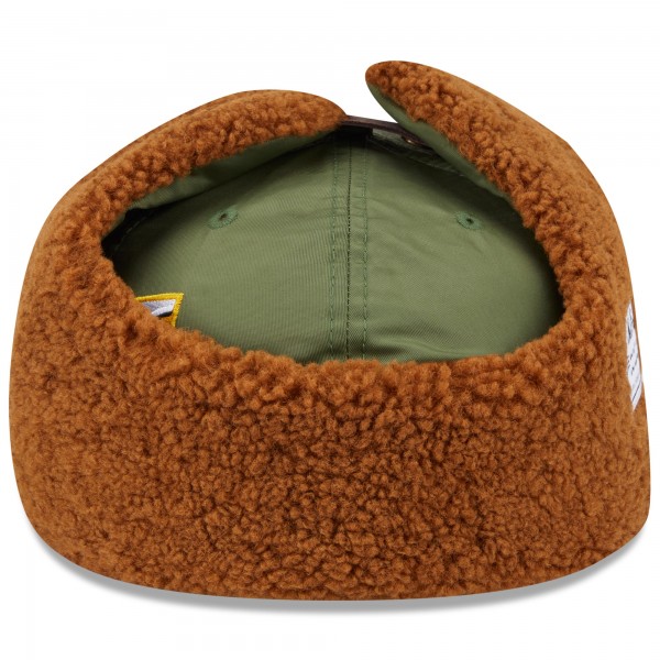 Бейсболка Los Angeles Lakers New Era x Alpha Industries Olive Dog Ear 59FIFTY