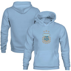 Подростковая Argentina National Team 1863FC Color Badge Fleece Pullover Hoodie - Blue