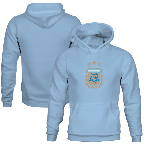 Подростковая Argentina National Team 1863FC Color Badge Fleece Pullover Hoodie - Blue