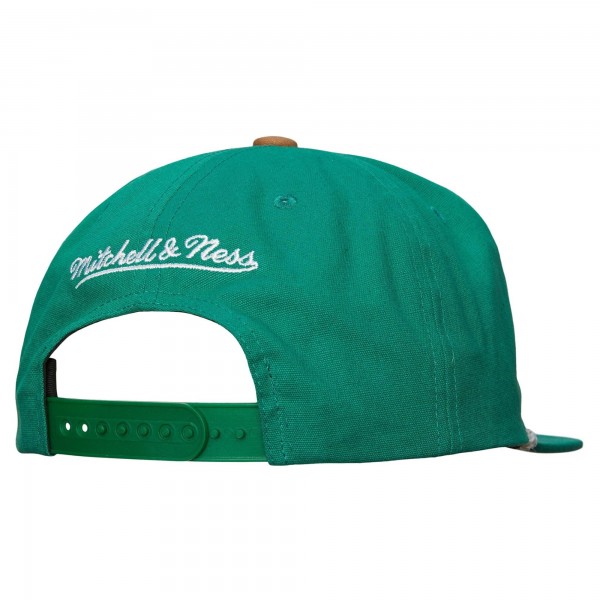 Boston Celtics Mitchell & Ness Kelly Green Ascend Deadstock Snapback Hat