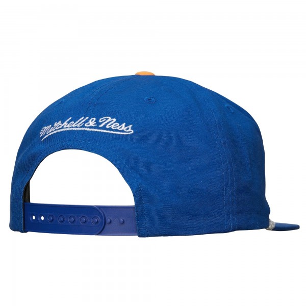 New York Knicks Mitchell & Ness Blue Ascend Deadstock Snapback Hat
