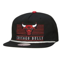 Бейсболка Chicago Bulls Mitchell & Ness Black Ascend Deadstock