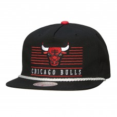 Бейсболка Chicago Bulls Mitchell & Ness Black Ascend Deadstock