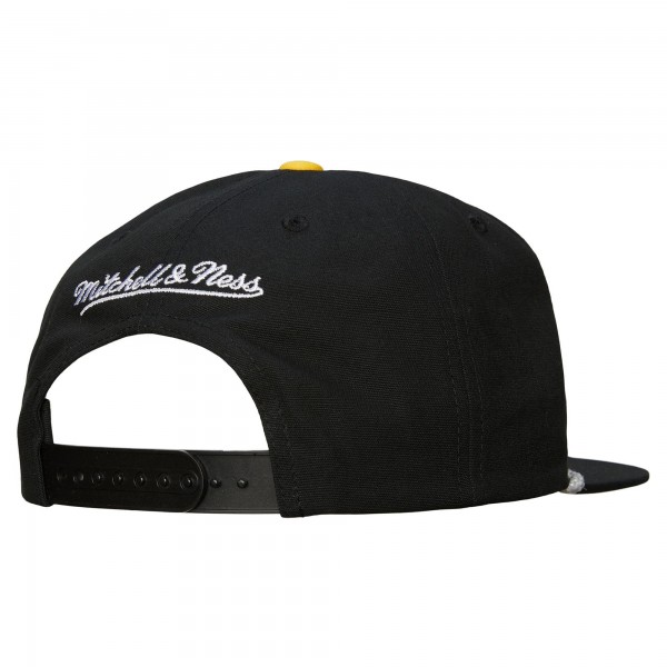 Los Angeles Lakers Mitchell & Ness Black Ascend Deadstock Snapback Hat