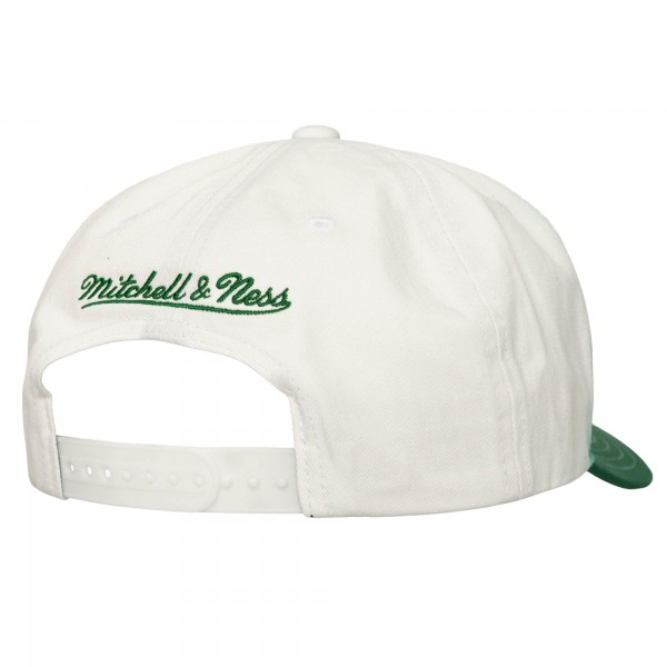 Бейсболка Boston Celtics Mitchell & Ness Kelly Green/White Dip Dye Pro Crown