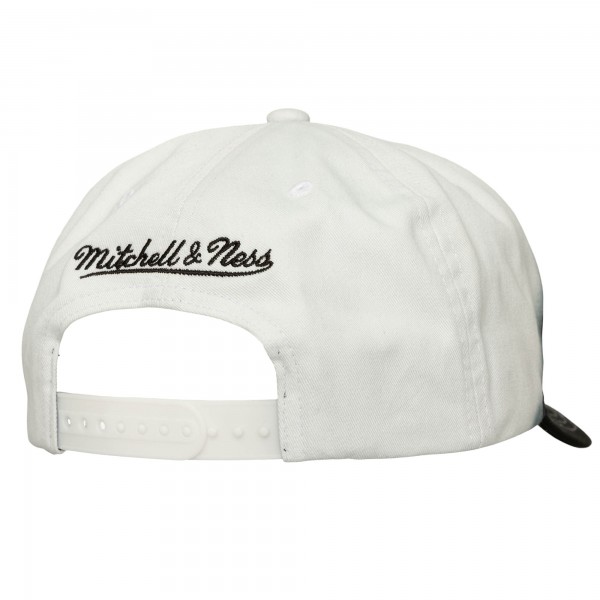 Бейсболка Miami Heat Mitchell & Ness Black/White Dip Dye Pro Crown