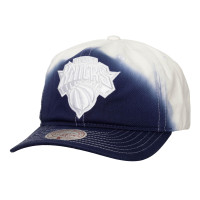 Бейсболка New York Knicks Mitchell & Ness Royal/White Dip Dye Pro Crown