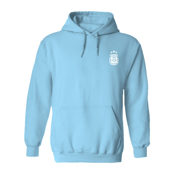 Женская Толстовка Argentina National Team Vive La Fete Impressions Artwork - Light Blue