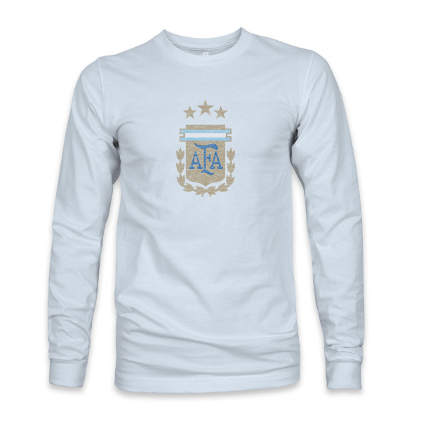 Футболка с длинным рукавом Argentina National Team 1863FC Color Badge - Light Blue