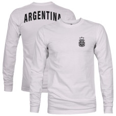Футболка с длинным рукавом Argentina National Team 1863FC Back Team Arch - Gray