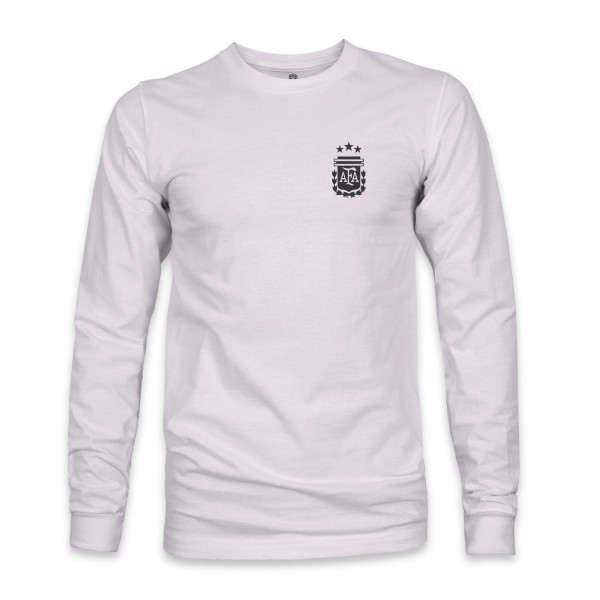Футболка с длинным рукавом Argentina National Team 1863FC Back Team Arch - Gray