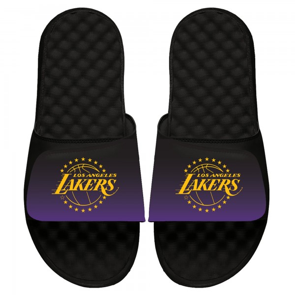 Шлепки Los Angeles Lakers ISlide Youth 2024/25 City Edition - Black